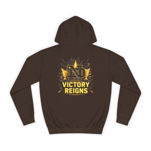 Victory reigns Unisex College Hoodie - Image 2
