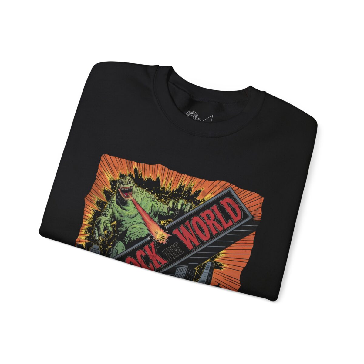 Rock the world Unisex Heavy Blend™ Crewneck Sweatshirt - Image 3