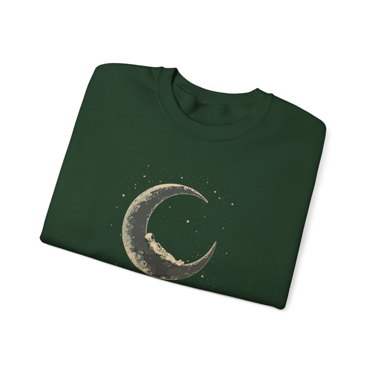 Astronaut Resting on the Moon  Unisex Heavy Blend™ Crewneck Sweatshirt - Image 7