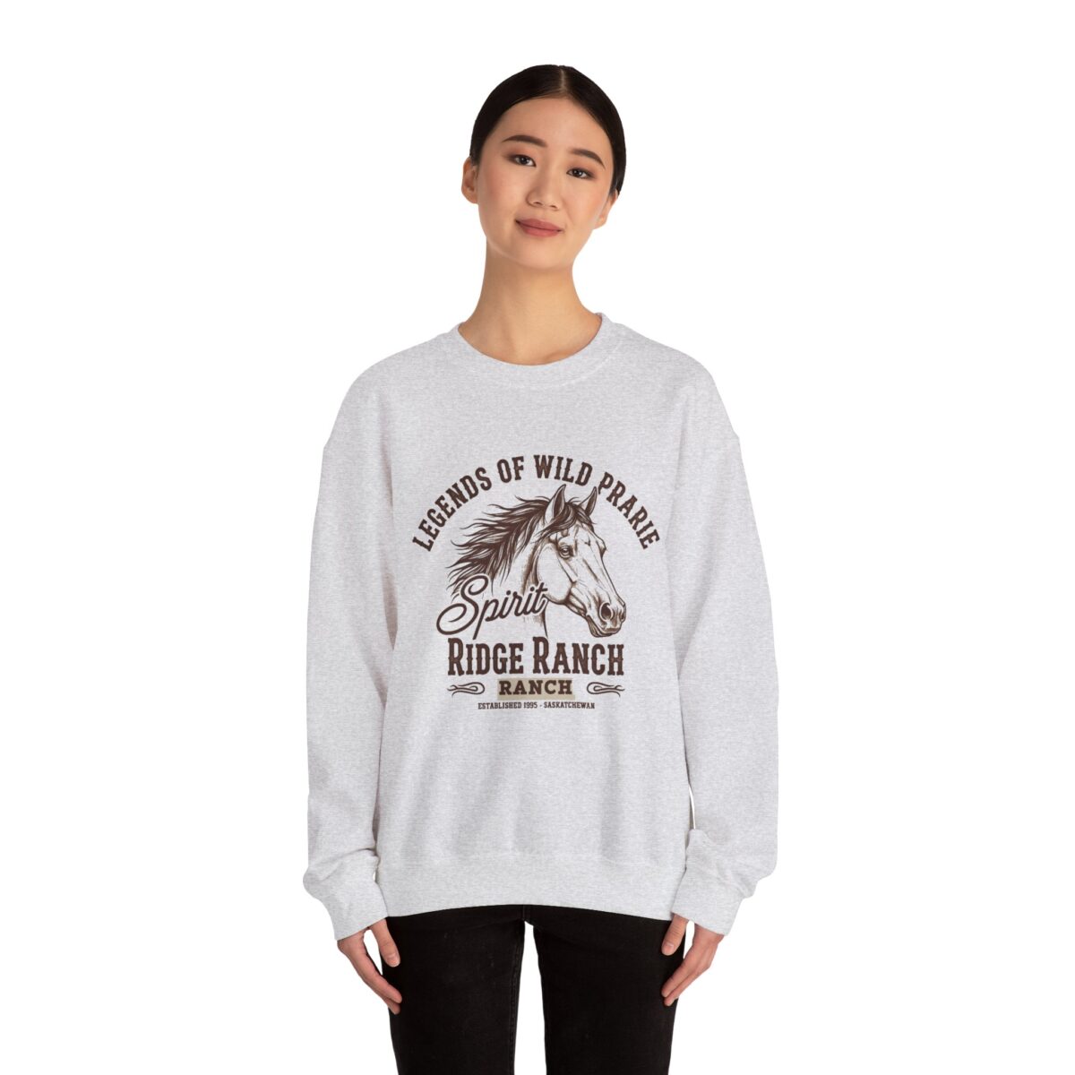 LEGENDS OF THE WILD PRAIRIE Unisex Heavy Blend™ Crewneck Sweatshirt - Image 8