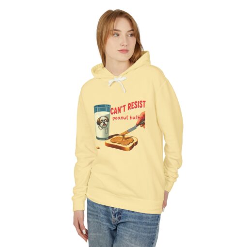 Can't resist peanut butter Unisex Lightweight Hooded Sweatshirt - Image 15