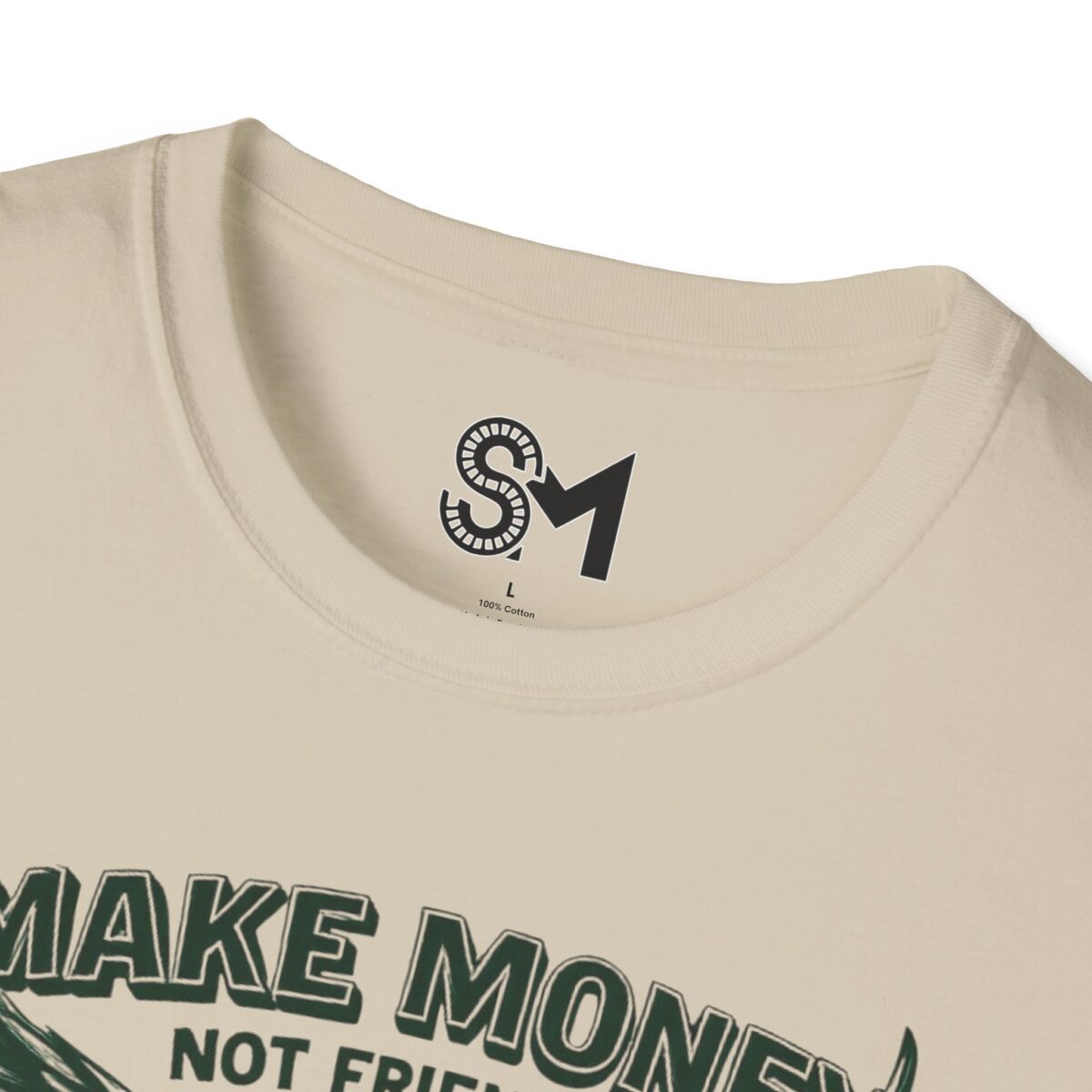Make Money Unisex Softstyle T-Shirt - Image 7