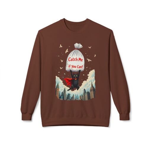 Catch me if you can Unisex Midweight Softstyle Fleece Crewneck Sweatshirt - Image 5