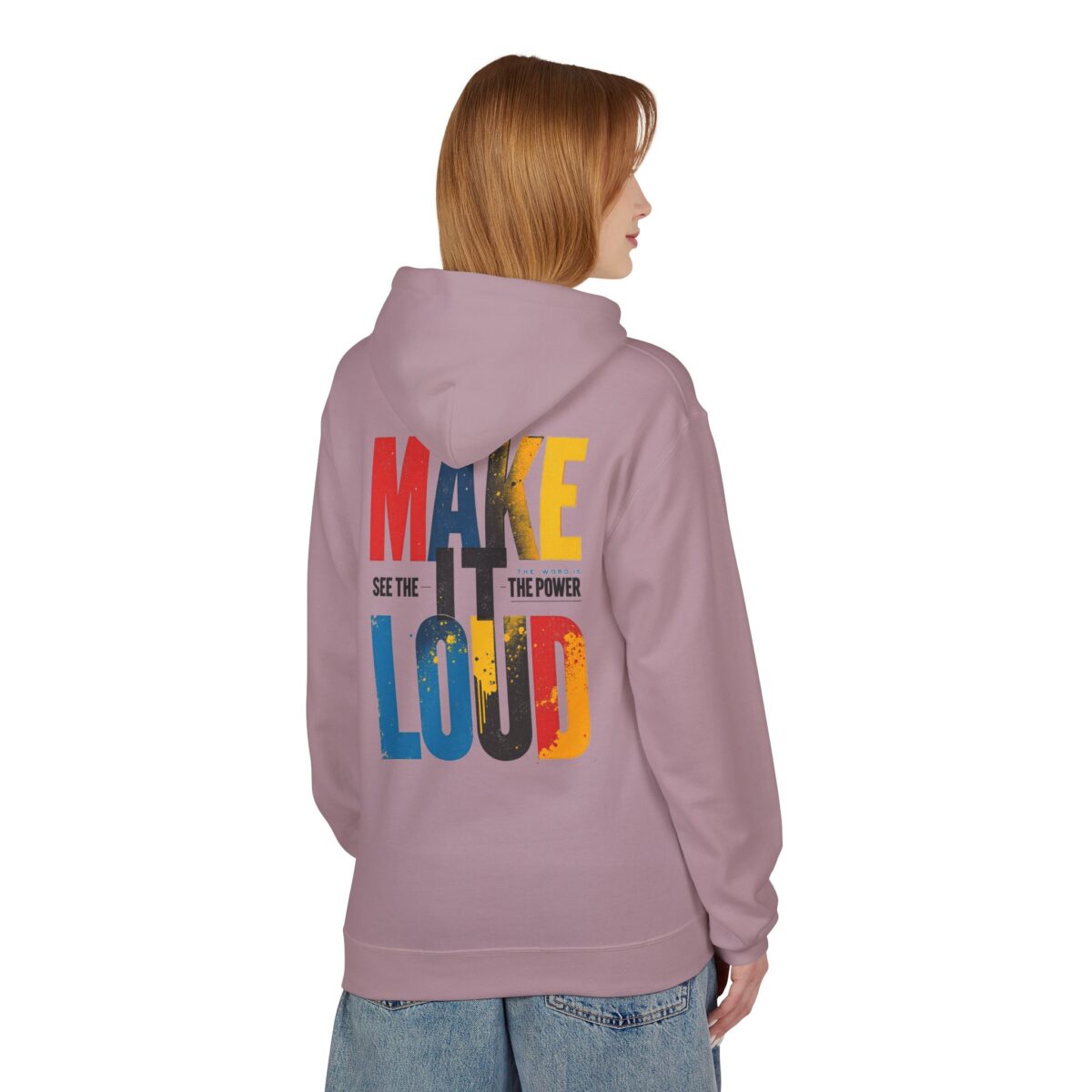 Make it Loud Unisex Midweight Softstyle Fleece Hoodie - Image 36