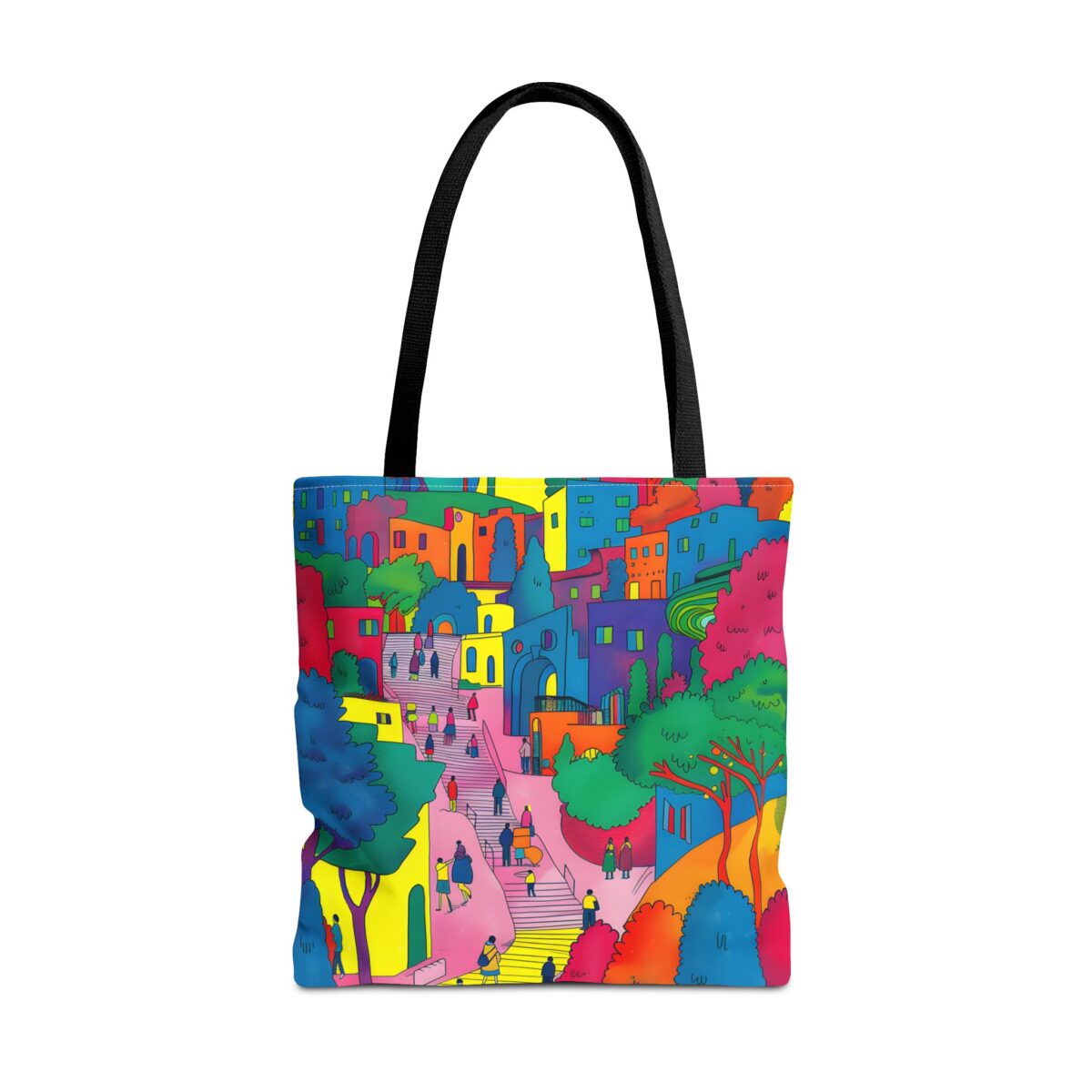 The hillside village in Korea Tote Bag (AOP) - Image 9