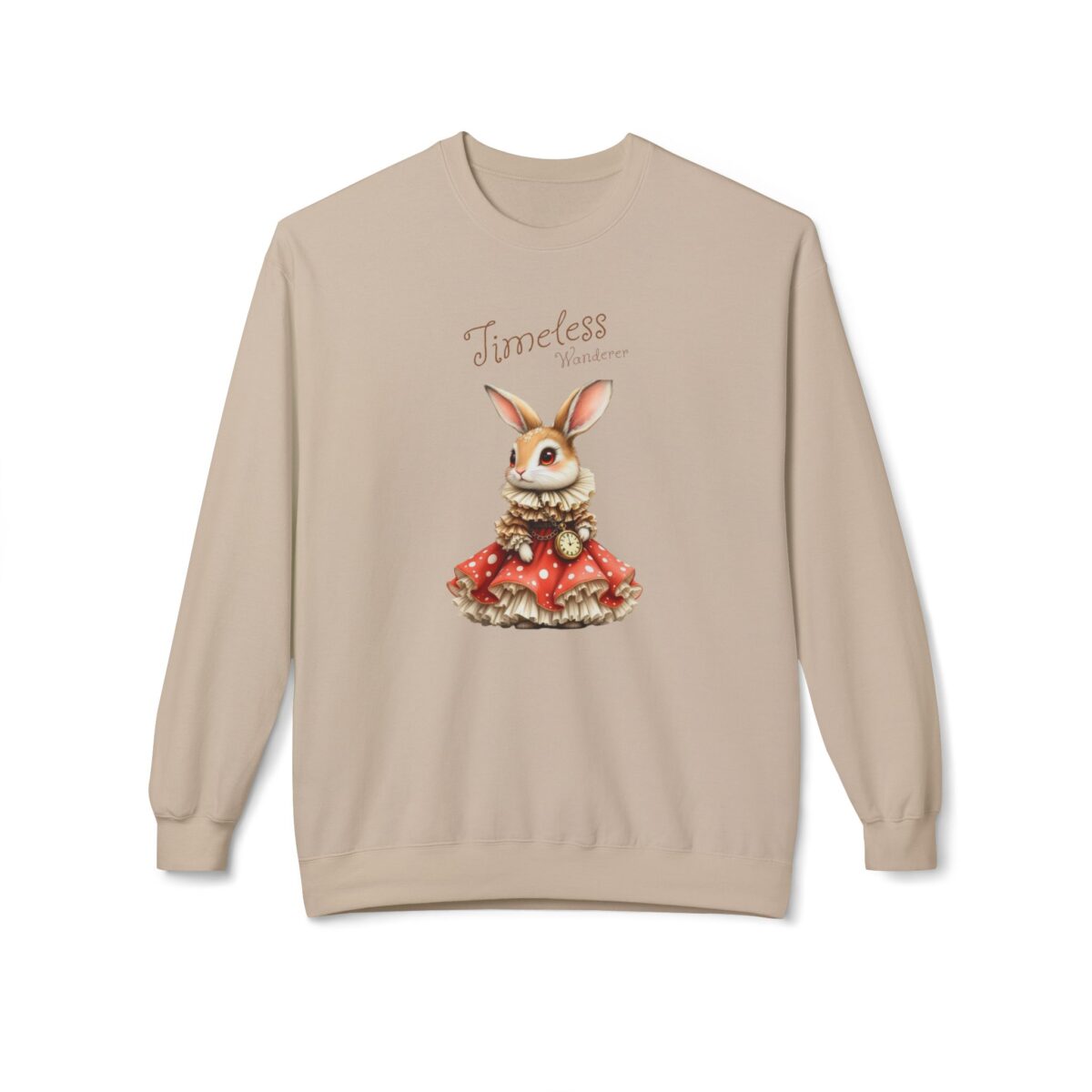 Timeless Wanderer Unisex Midweight Softstyle Fleece Crewneck Sweatshirt - Image 5