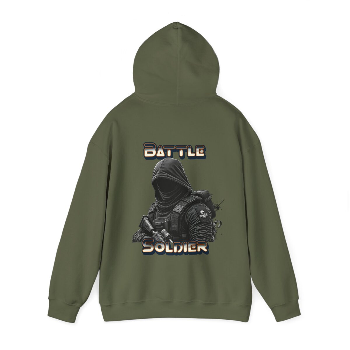 Battel Soldier Unisex Heavy Blend™ Hooded Sweatshirt - Image 11