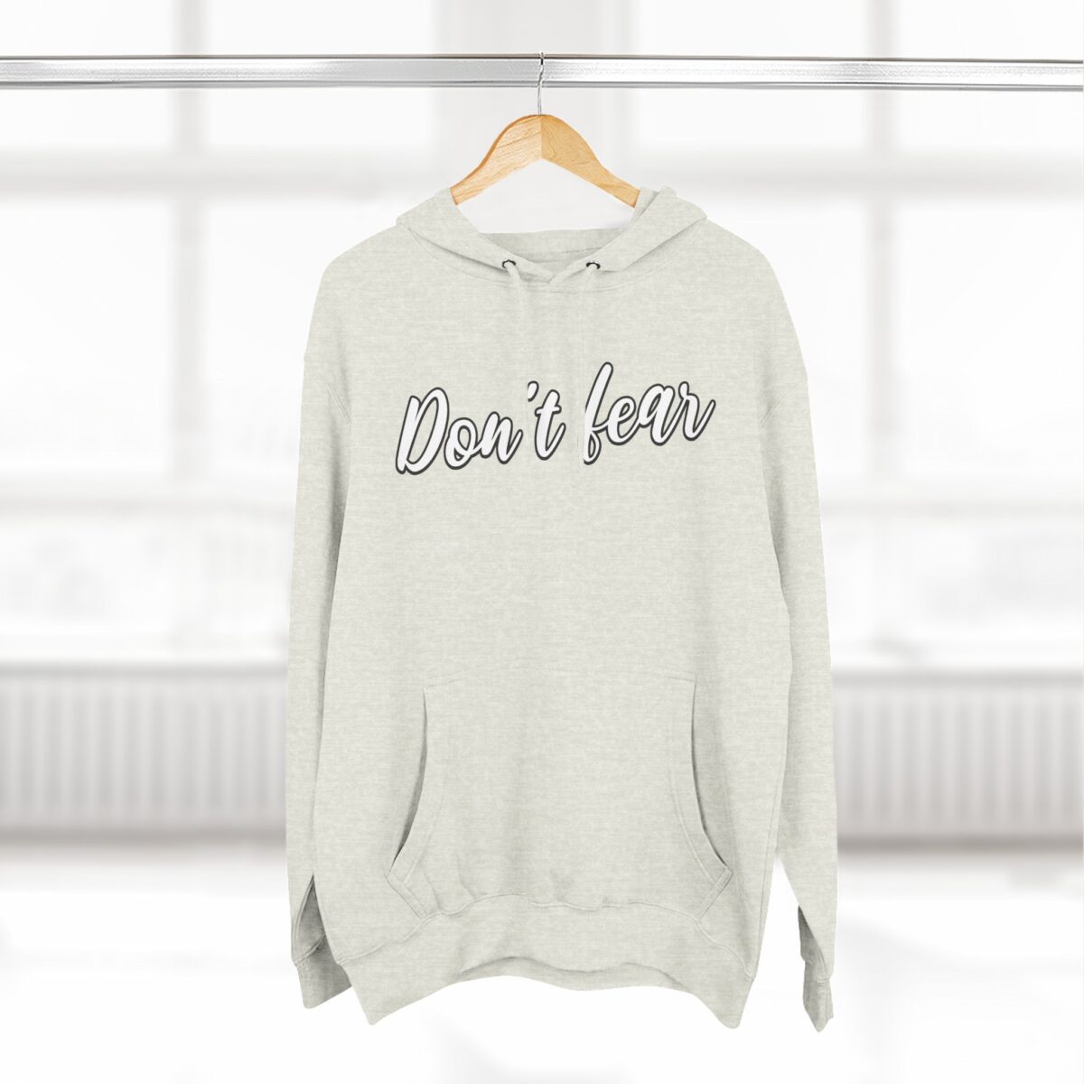 Ride with wave Three-Panel Fleece Hoodie - Image 16