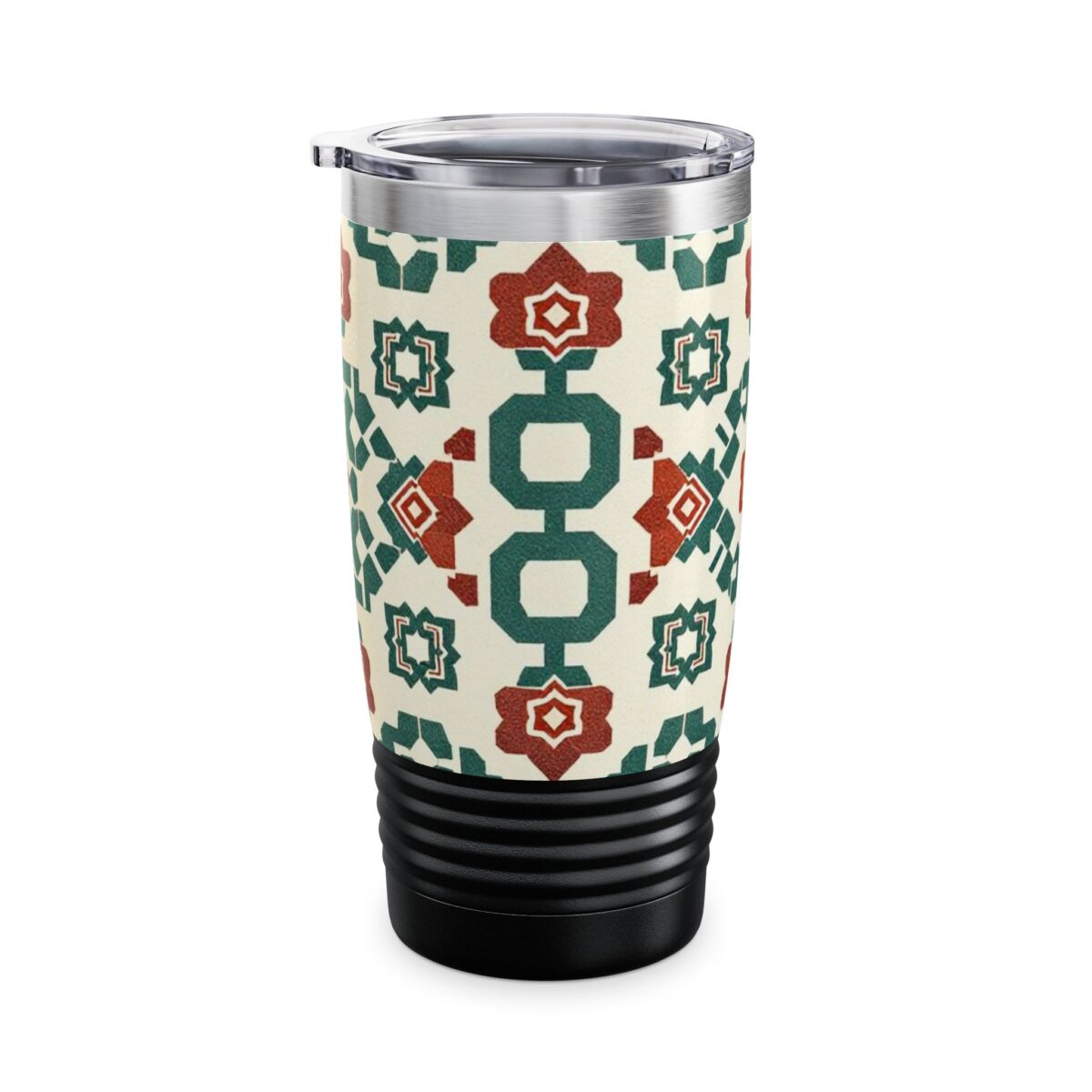 Traditional Korean Geometric Patterns Ringneck Tumbler, 20oz - Image 10