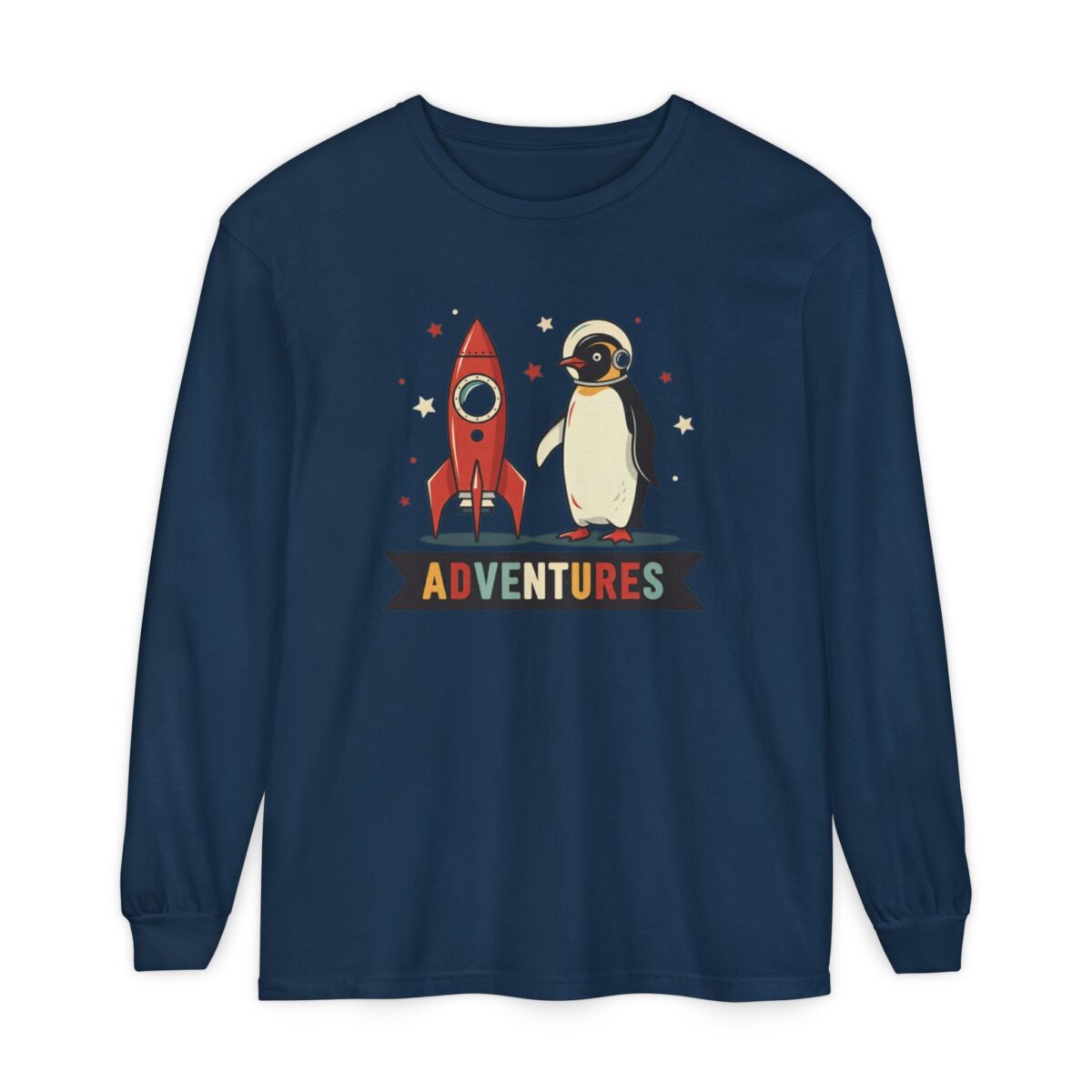 Adventures Unisex Garment-dyed Long Sleeve T-Shirt - Image 21