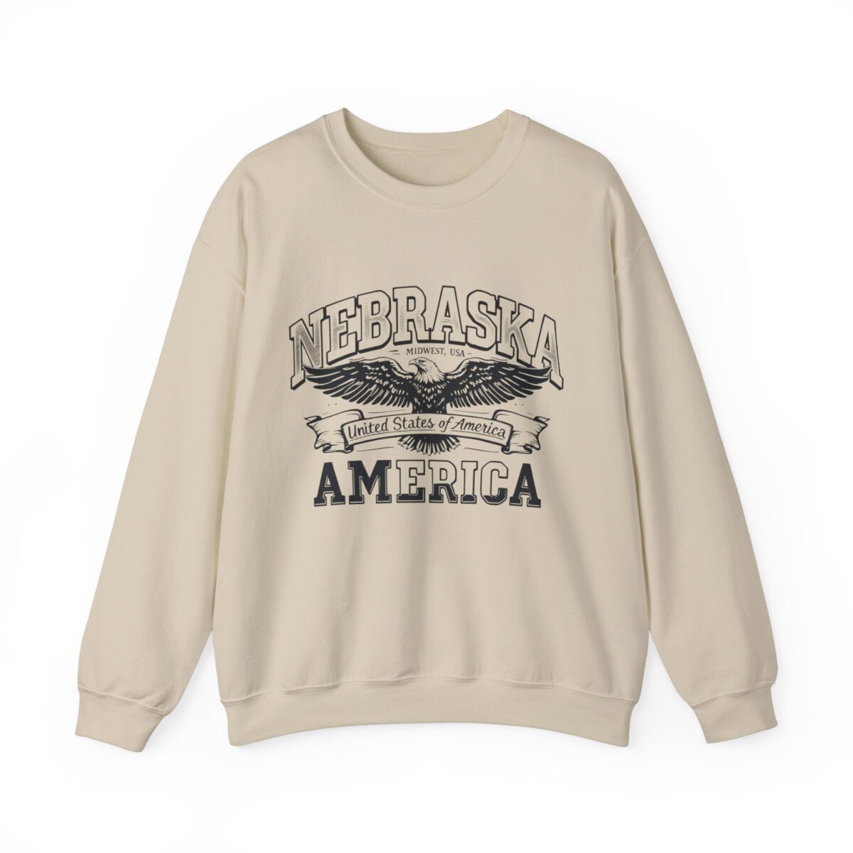 Nebraska Unisex Heavy Blend™ Crewneck Sweatshirt - Image 9