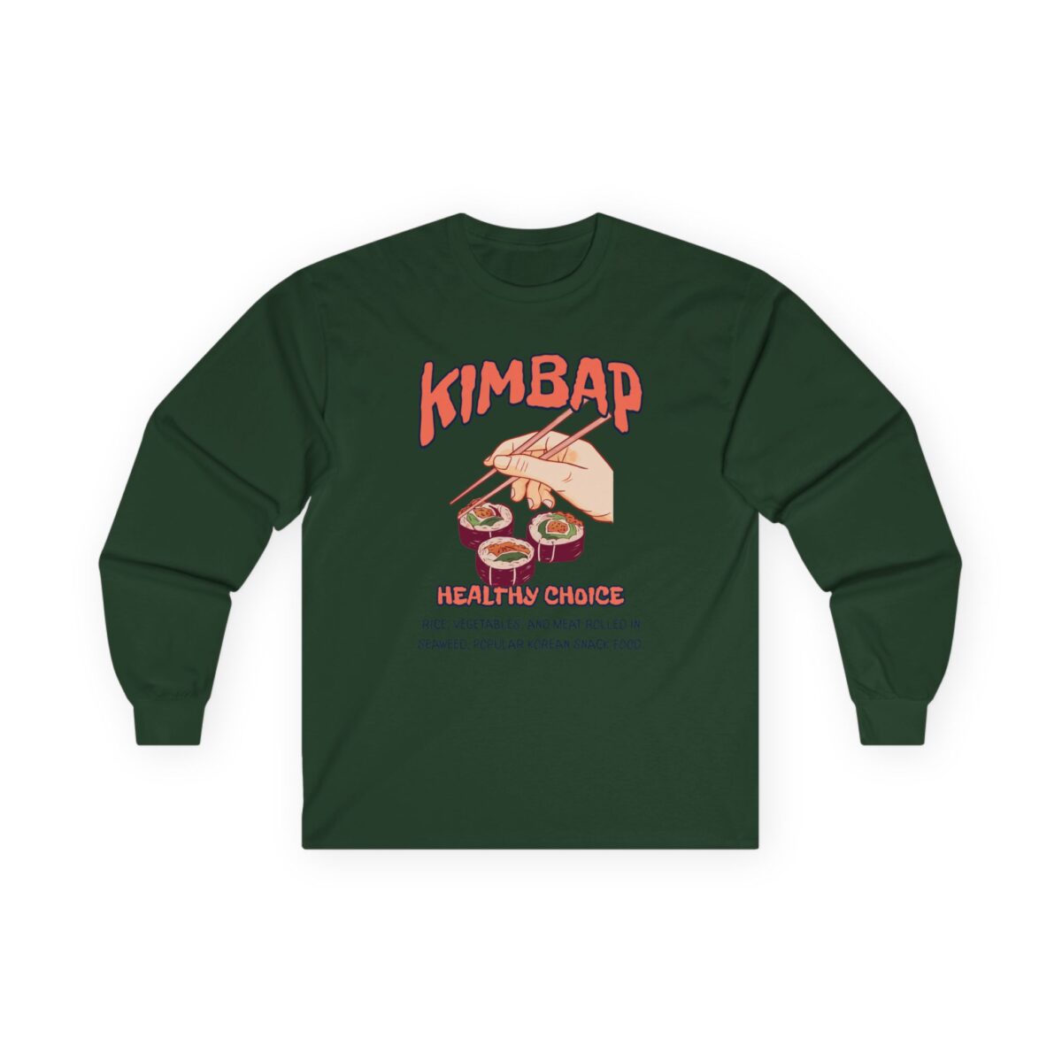 Kimbap Unisex Ultra Cotton Long Sleeve Tee - Image 22
