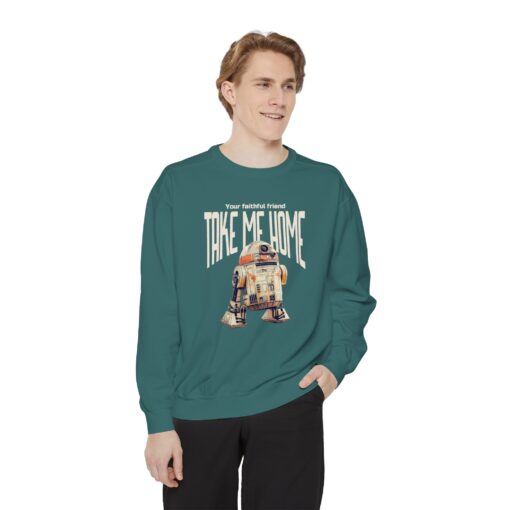 Take me home Unisex Garment-Dyed Sweatshirt - Image 19