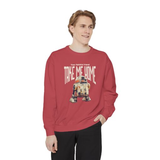 Take me home Unisex Garment-Dyed Sweatshirt - Image 35