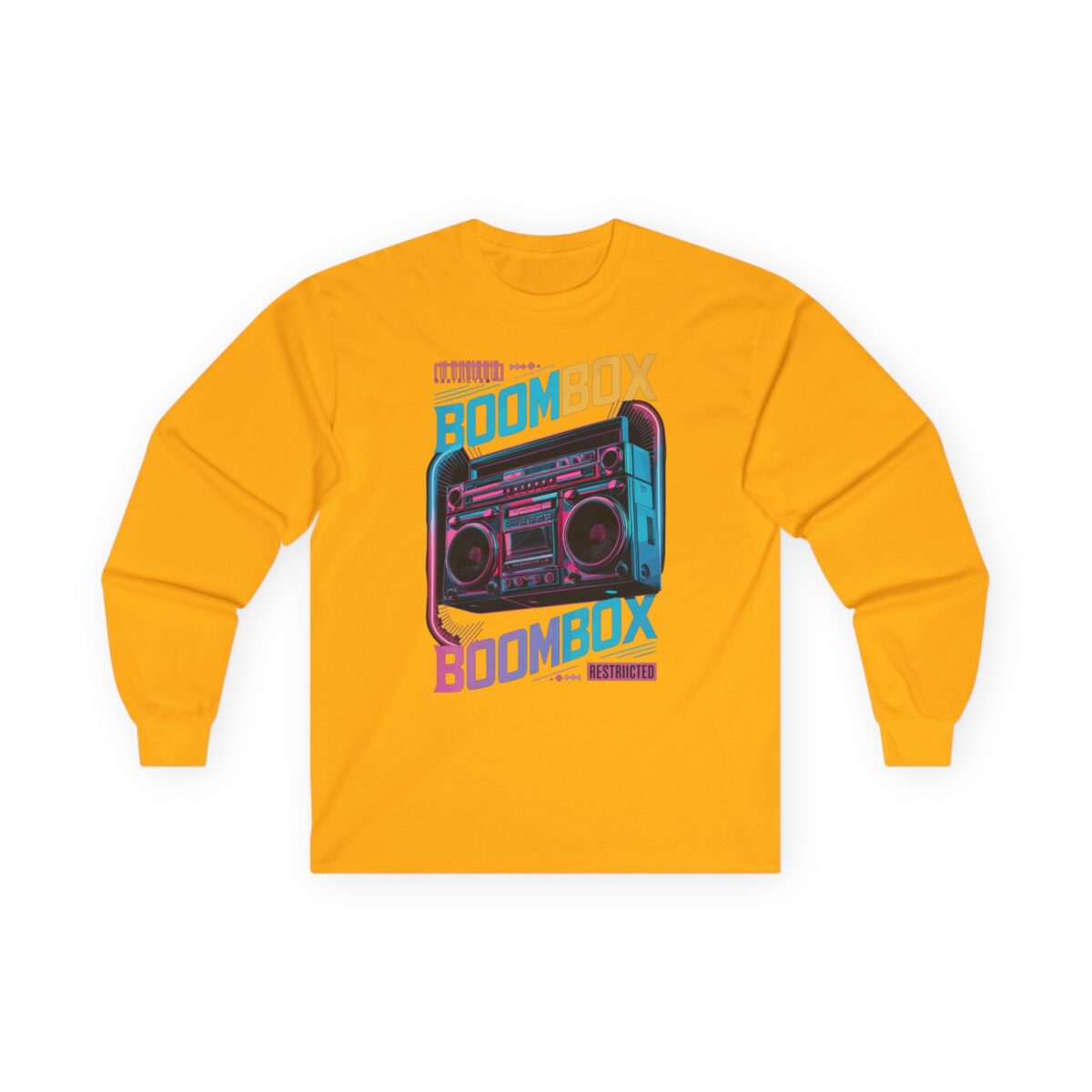 Boom box Unisex Ultra Cotton Long Sleeve Tee - Image 13