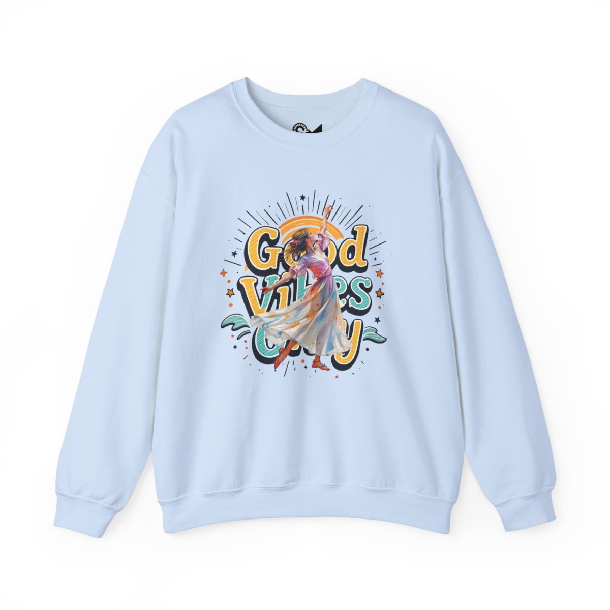 Good vibes only Unisex Heavy Blend™ Crewneck Sweatshirt - Image 25