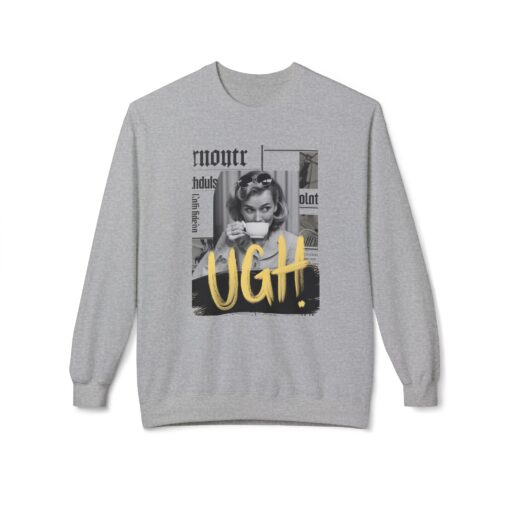 UGH Unisex Midweight Softstyle Fleece Crewneck Sweatshirt - Image 9