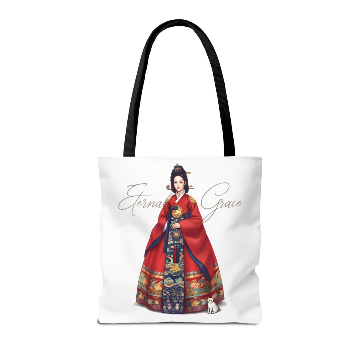 Eternal grace Tote Bag (AOP) - Image 6