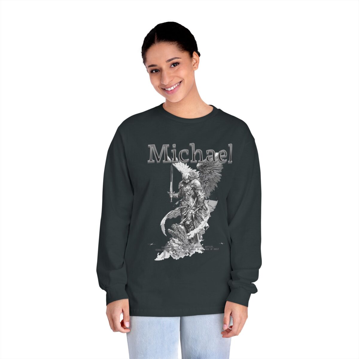 Michael Unisex Classic Long Sleeve T-Shirt - Image 4