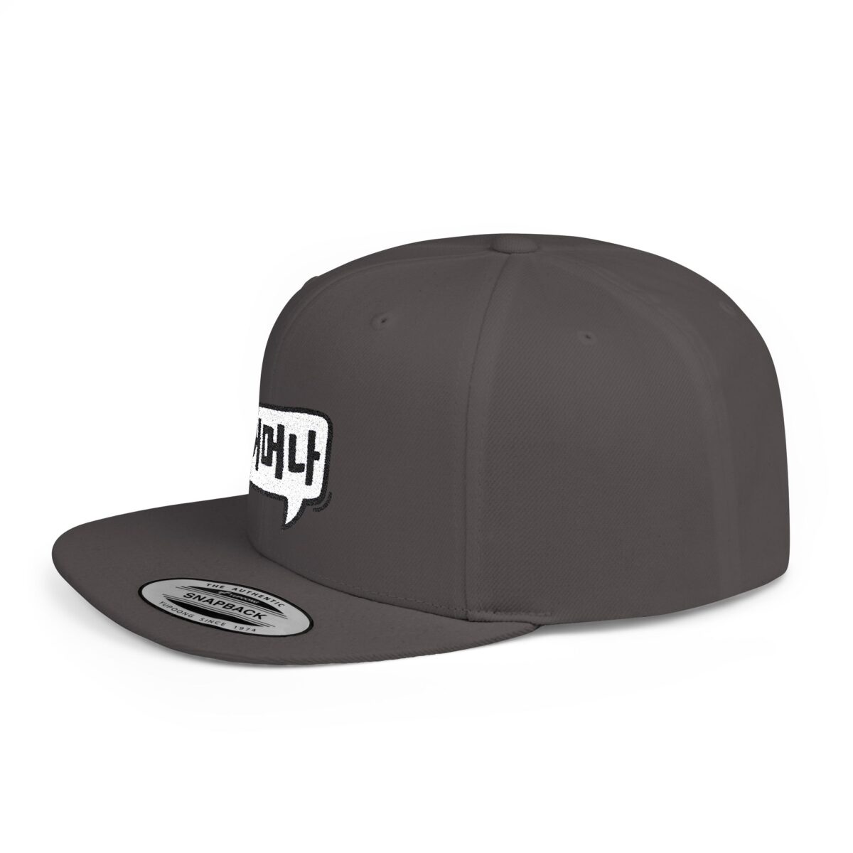 Oh my goodness Korean Language Flat Bill Snapback Hat - Trendy Street Style Cap - Image 27