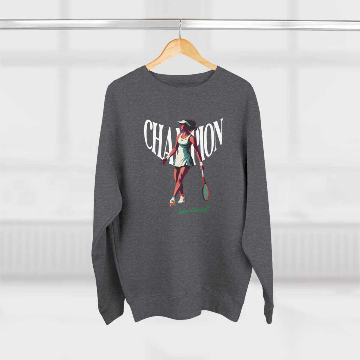 Champion has returned Unisex Crewneck Sweatshirt - Image 4