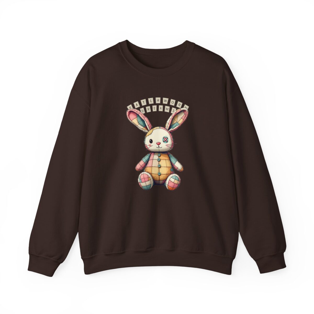 Patchwork dreams Unisex Heavy Blend™ Crewneck Sweatshirt - Image 9