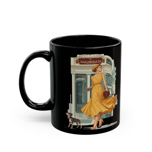 Tea Cafe Black Mug (11oz, 15oz) - Image 3