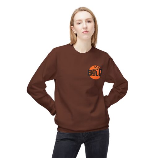 Big Bold Unisex Midweight Softstyle Fleece Crewneck Sweatshirt - Image 7