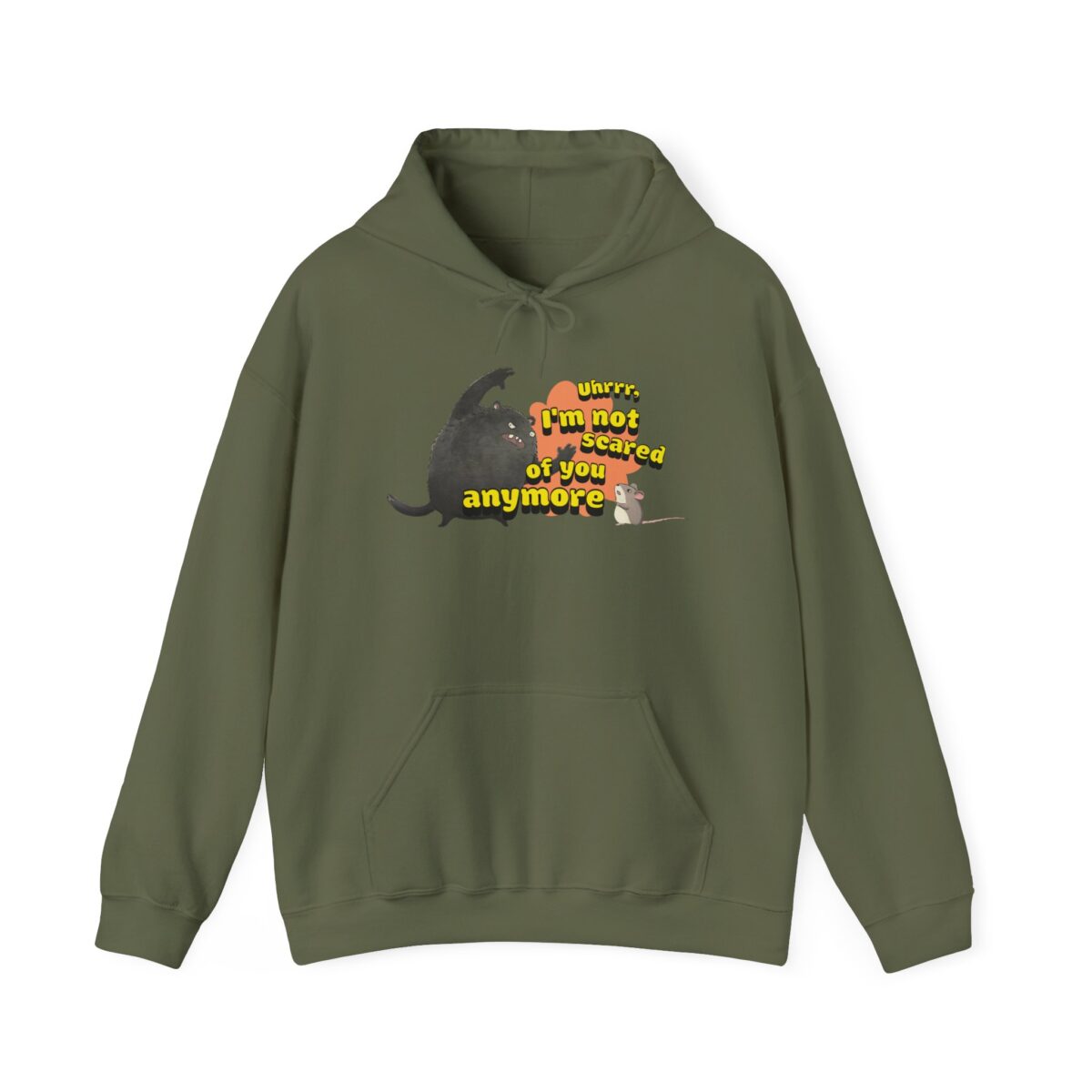 I'm not scared of you anymore Unisex Heavy Blend™ Hooded Sweatshirt - Image 17
