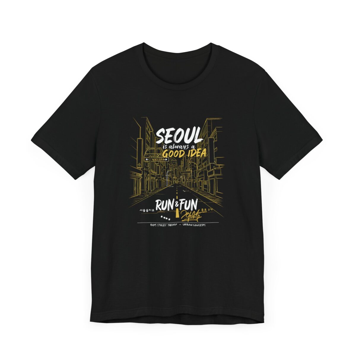 Good Idea Graphic Unisex Jersey Tee - Casual Streetwear Style - Image 3