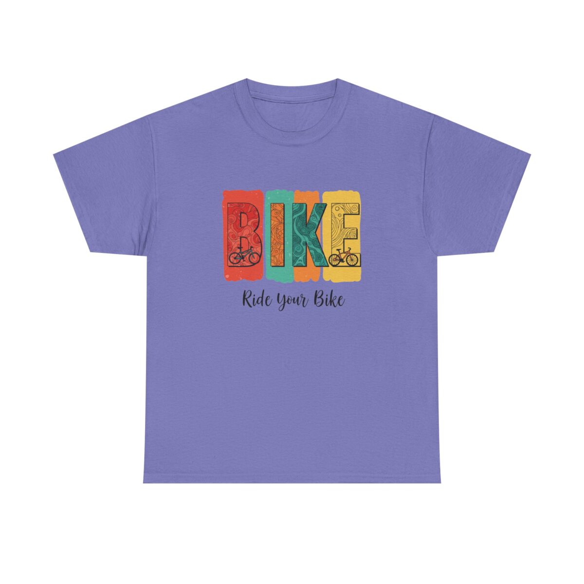 Bike Unisex Heavy Cotton Tee - Image 29