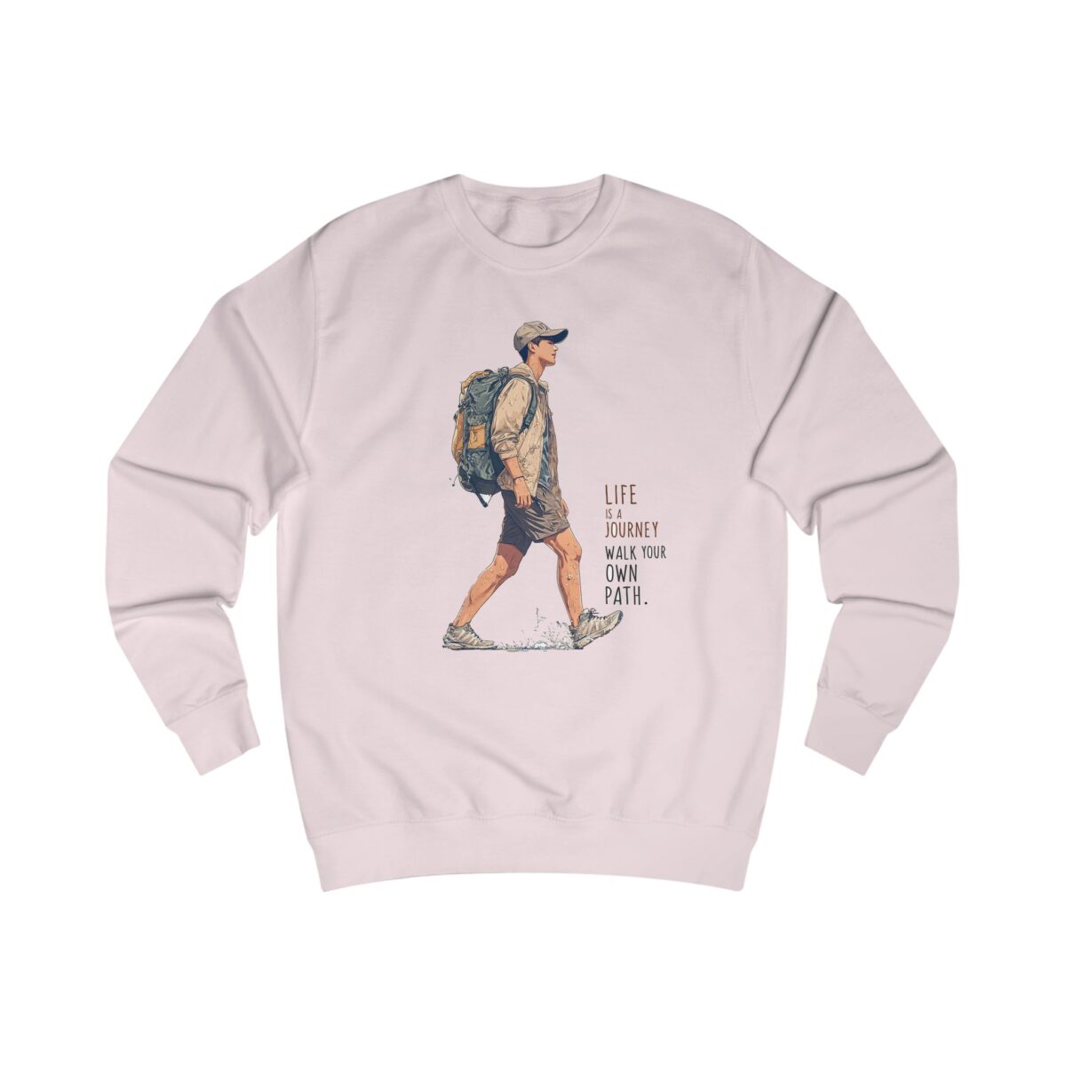 Life is a journey Unisex Sweatshirt - Image 5