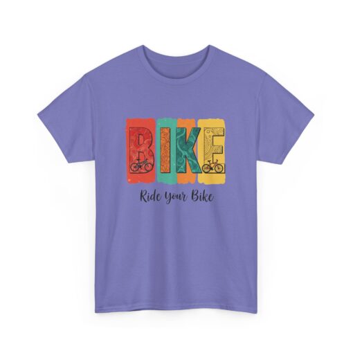 Bike Unisex Heavy Cotton Tee - Image 31