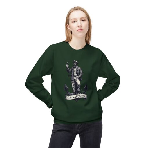 Crafted for all journeys Unisex Midweight Softstyle Fleece Crewneck Sweatshirt - Image 15