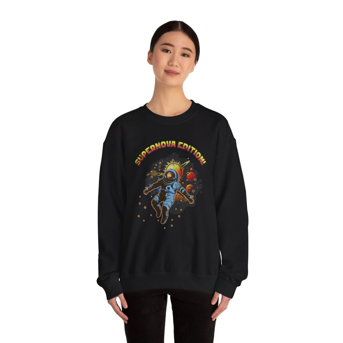 Supernova edition Unisex Heavy Blend™ Crewneck Sweatshirt - Image 4