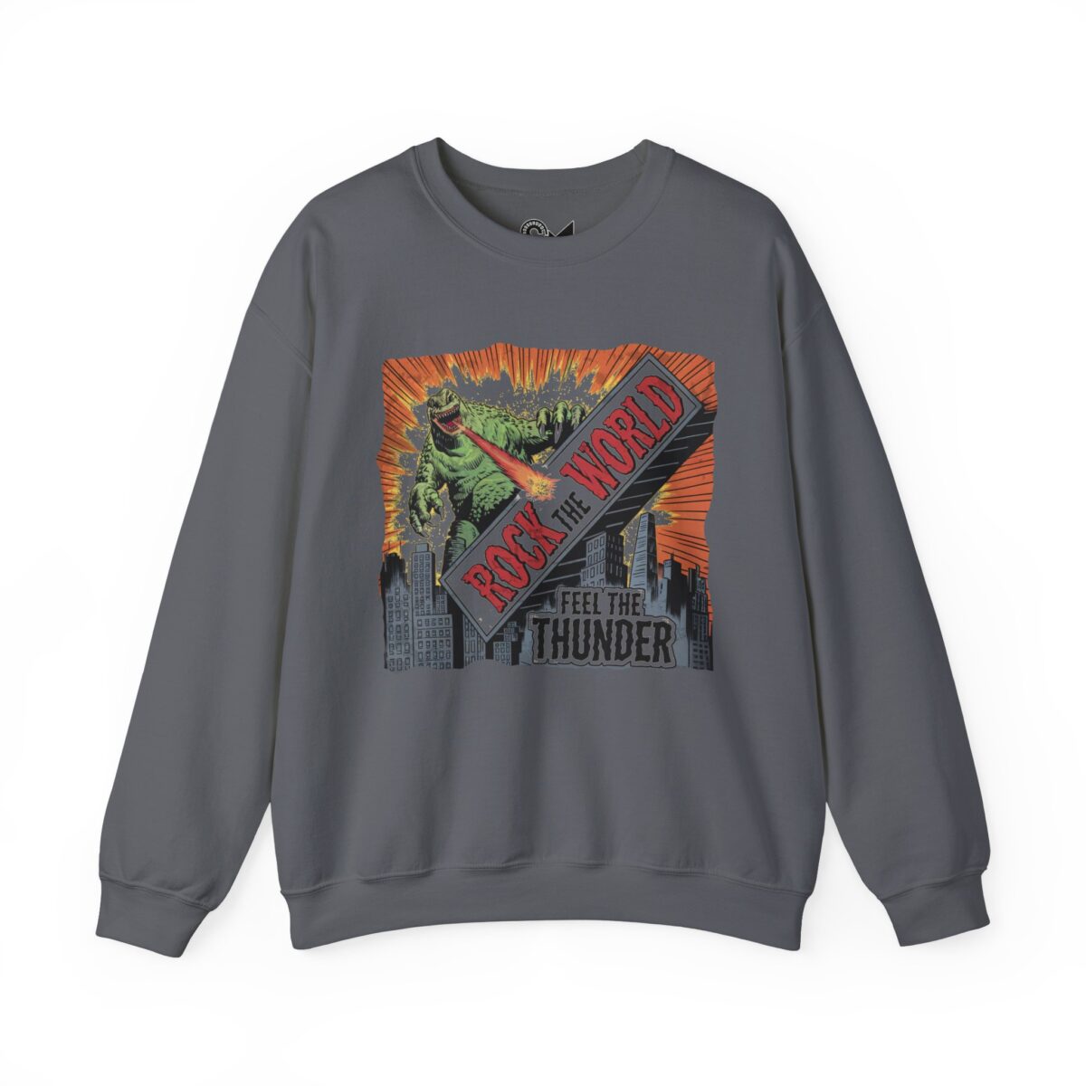 Rock the world Unisex Heavy Blend™ Crewneck Sweatshirt - Image 9