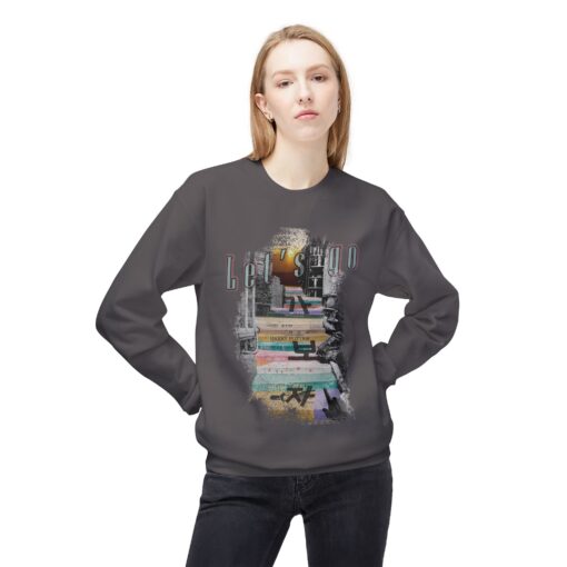 Let's go Unisex Midweight Softstyle Fleece Crewneck Sweatshirt - Image 11