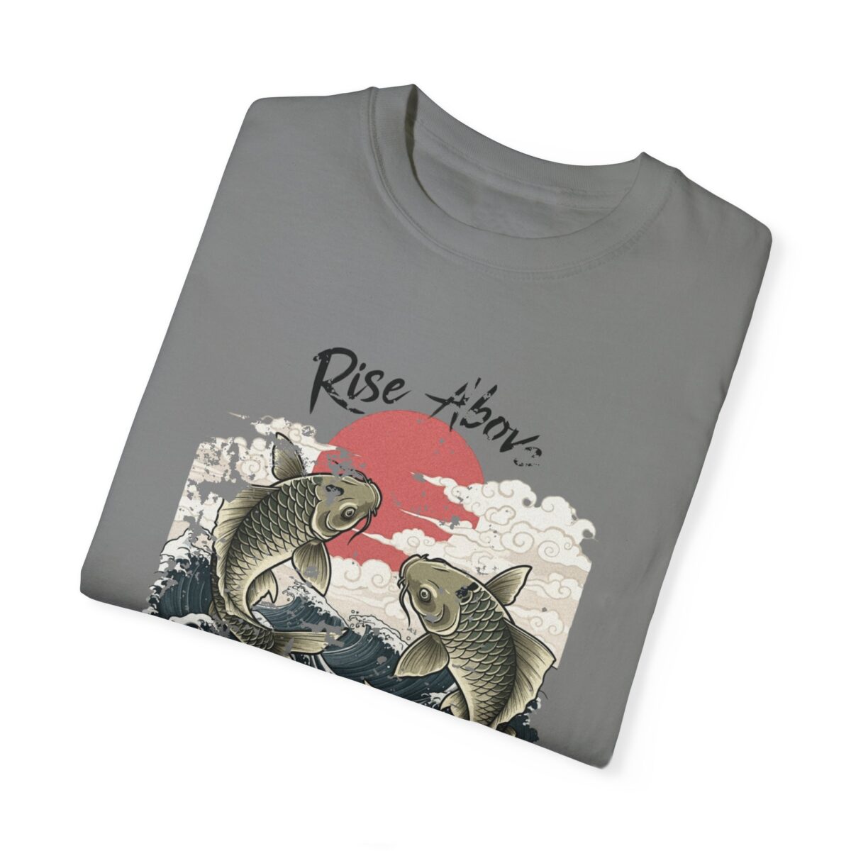 Rise above Unisex Garment-Dyed T-shirt - Image 15