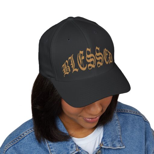 Blessed Embroidered Cap - Stylish Closed-Back Structured Hat for Faith and Everyday Wear - Image 19