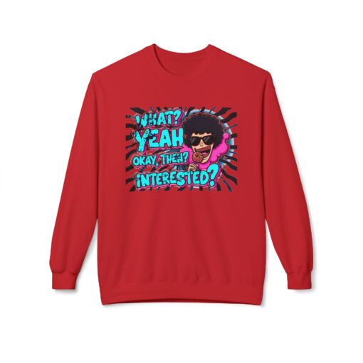 Interested? Unisex Midweight Softstyle Fleece Crewneck Sweatshirt - Image 17