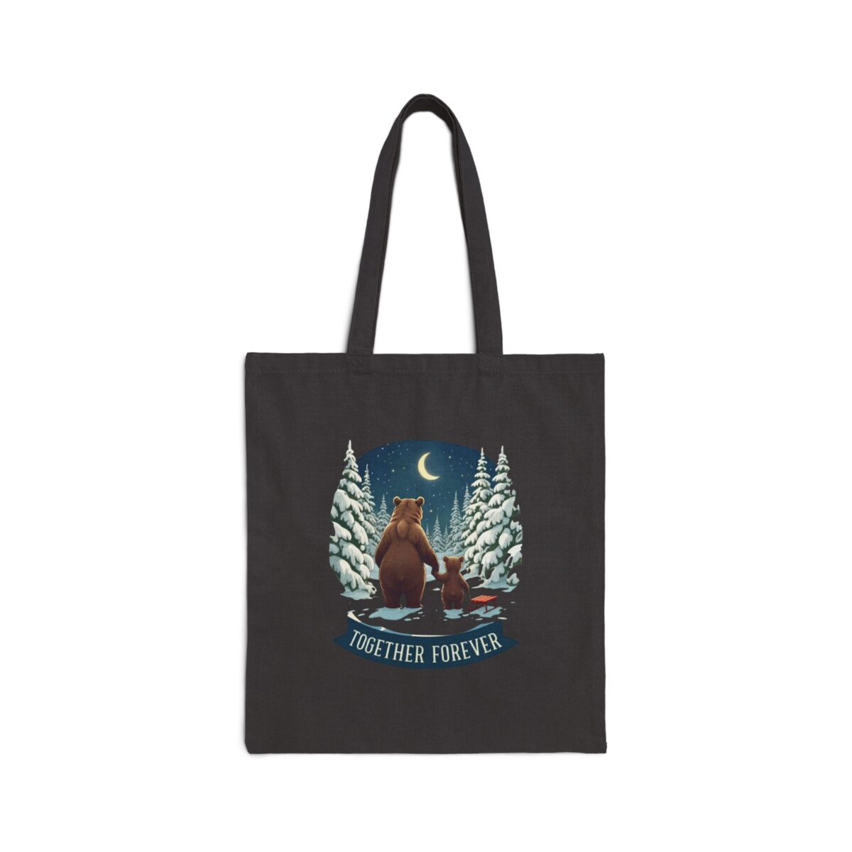 Together forever Cotton Canvas Tote Bag - Image 5