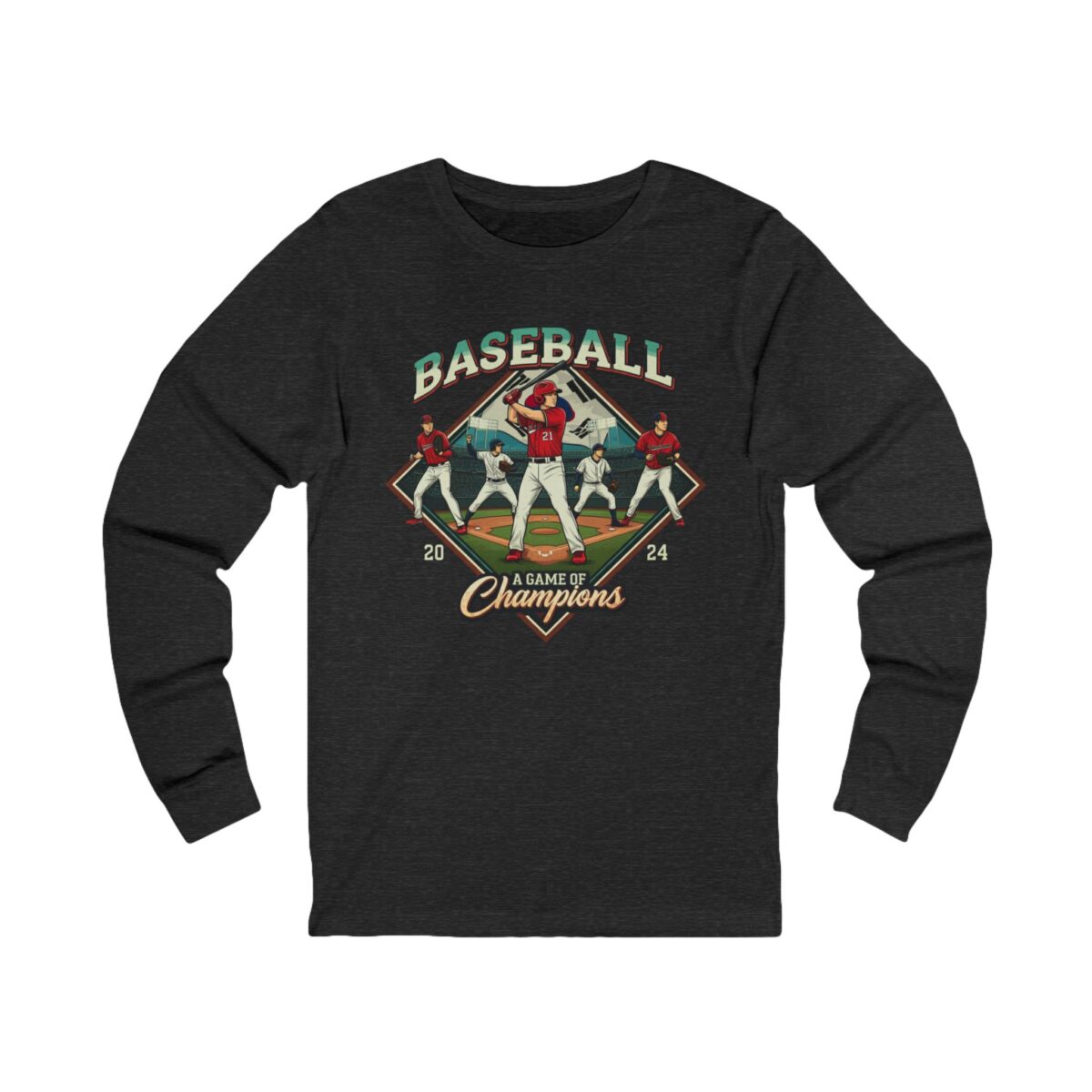 A GAME OF CHAMPIONS Unisex Jersey Long Sleeve Tee - Image 11