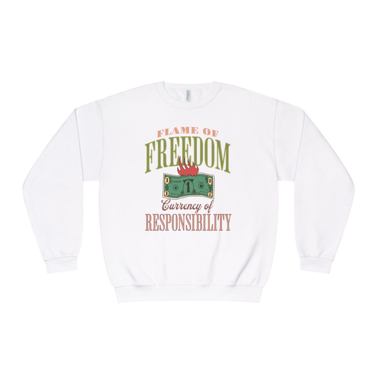 Currency of freedom Unisex NuBlend® Crewneck Sweatshirt