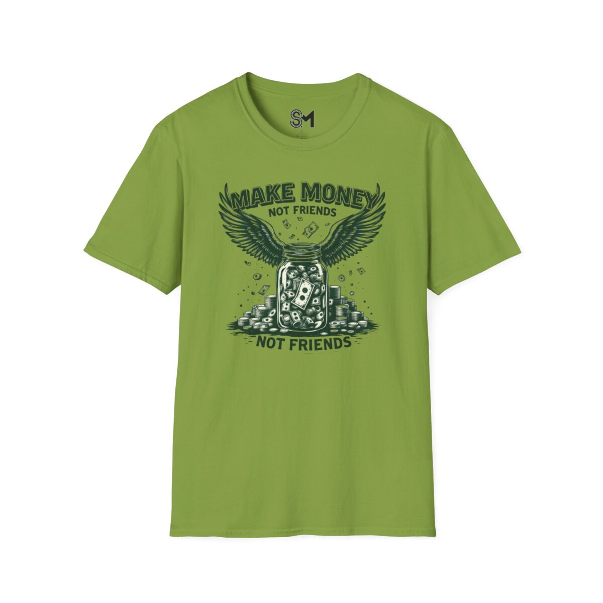 Make Money Unisex Softstyle T-Shirt - Image 21