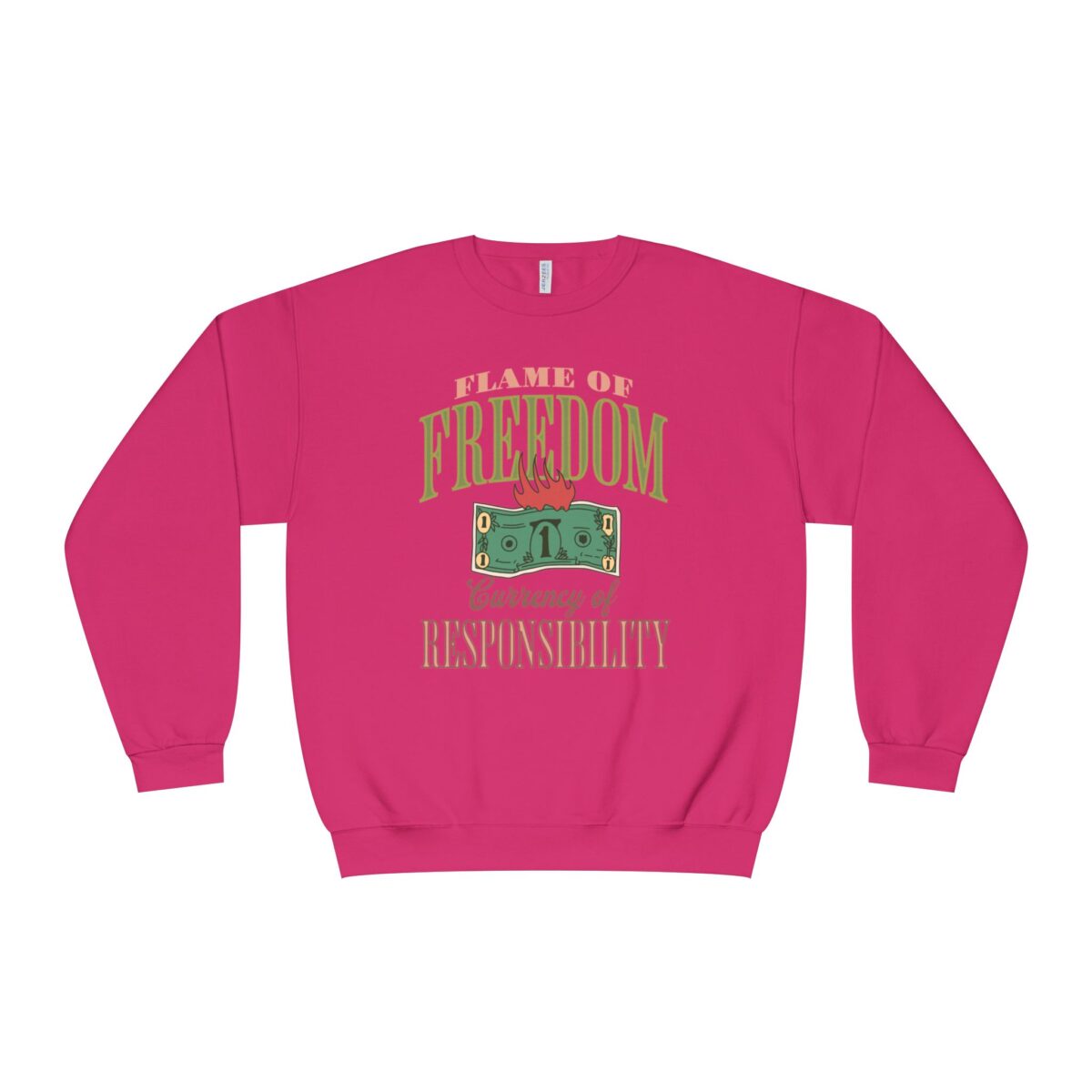 Currency of freedom Unisex NuBlend® Crewneck Sweatshirt - Image 41