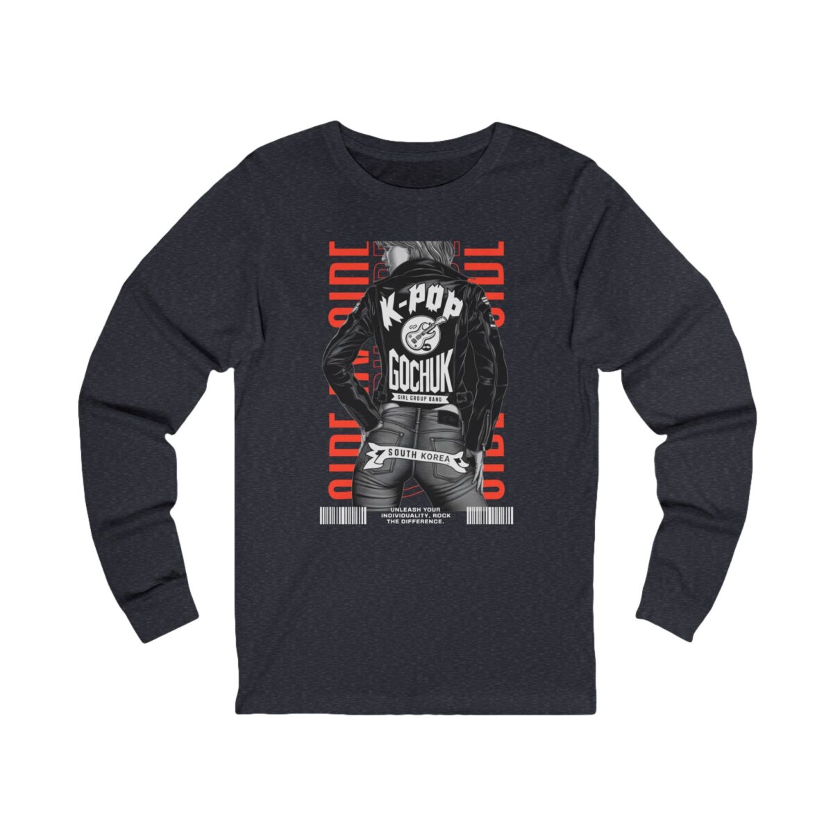 K_POP Unisex Jersey Long Sleeve Tee - Image 5