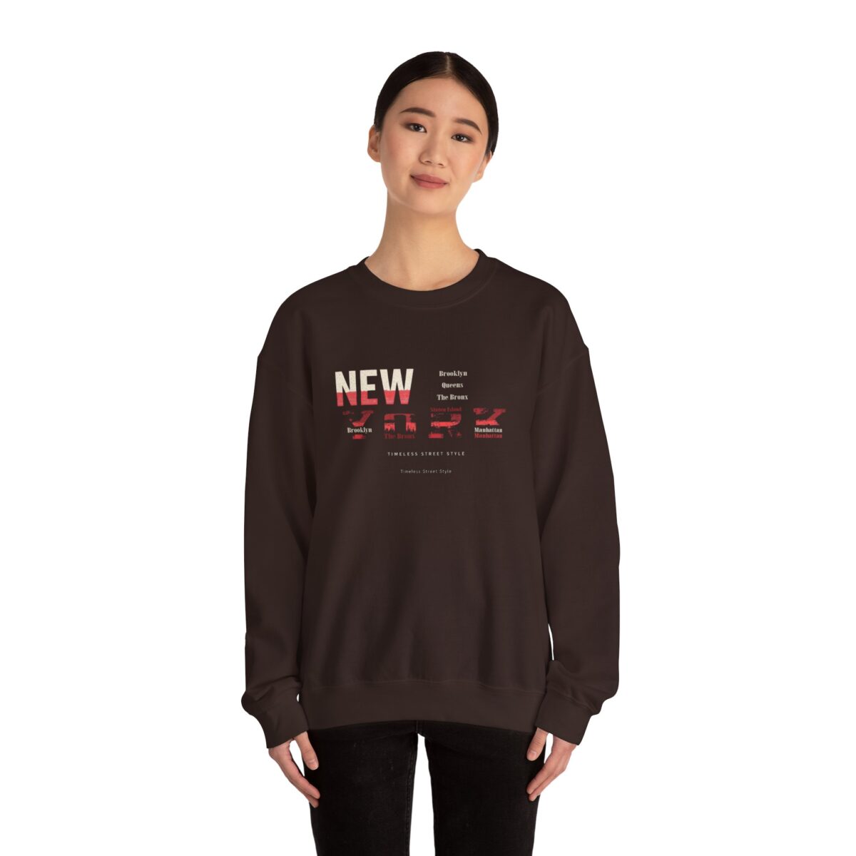 New York Unisex Heavy Blend™ Crewneck Sweatshirt - Image 8