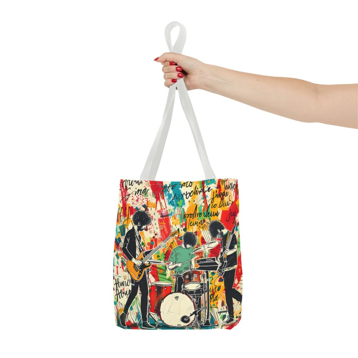 Rock Band Tote Bag (AOP) - Image 28