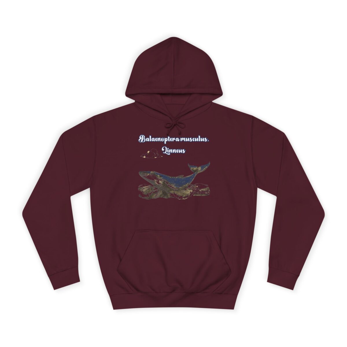 Blue Whale Unisex College Hoodie - Image 41
