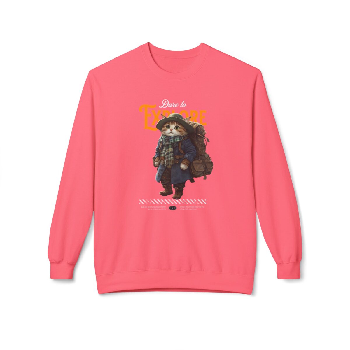 Dare to explore Unisex Midweight Softstyle Fleece Crewneck Sweatshirt - Image 29